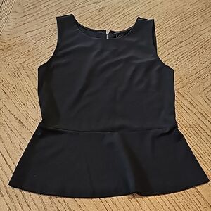 Loft lack peplum top size XS